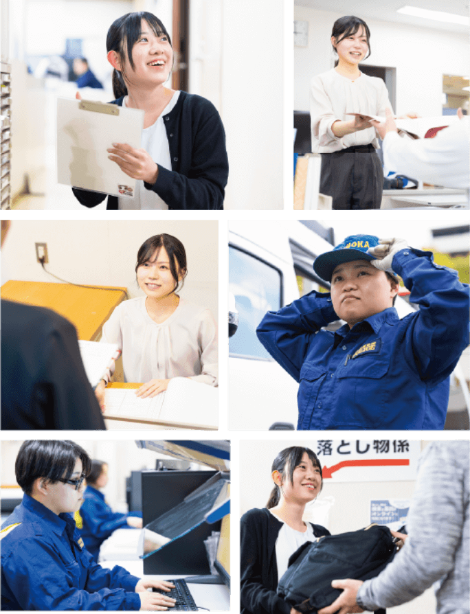 仕事中の写真