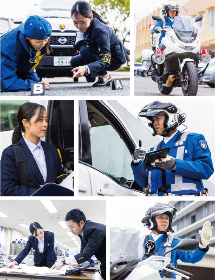 仕事中の写真